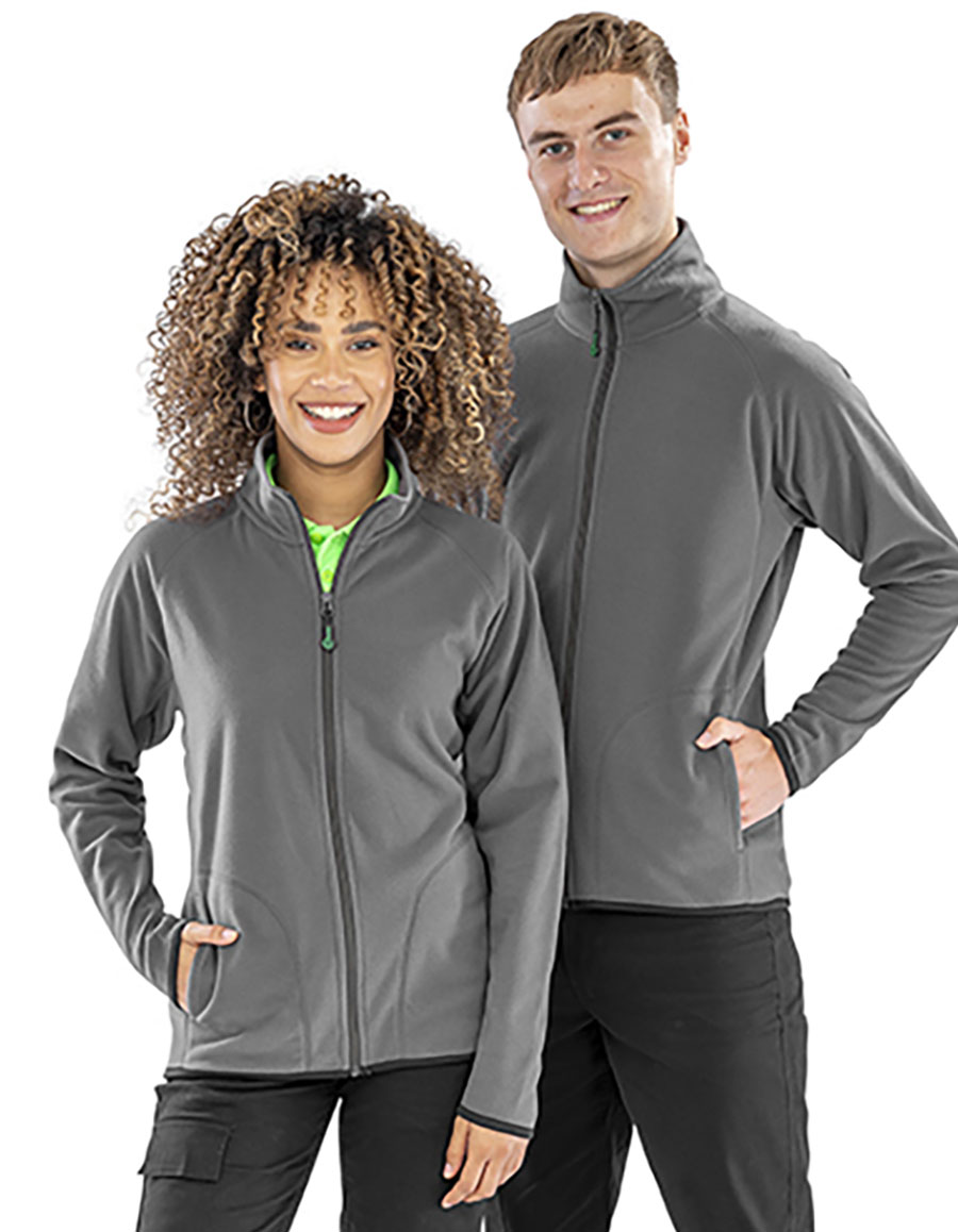 Recycled Microfleece Jacket Result R907X