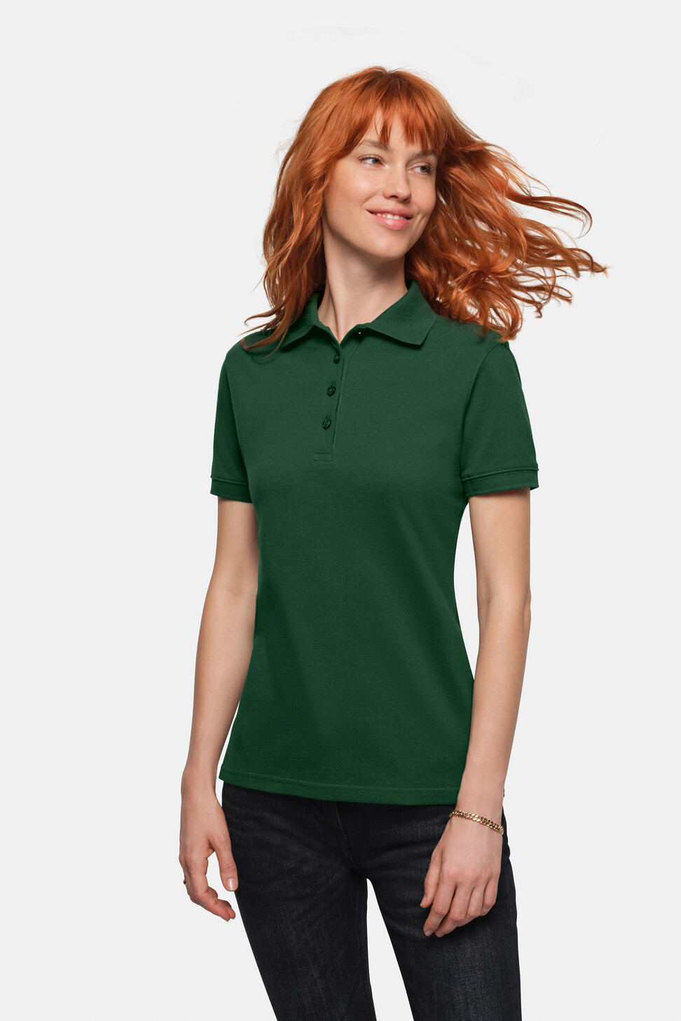 Damen Poloshirt Bio-Baumwolle GOTS Hakro 0301