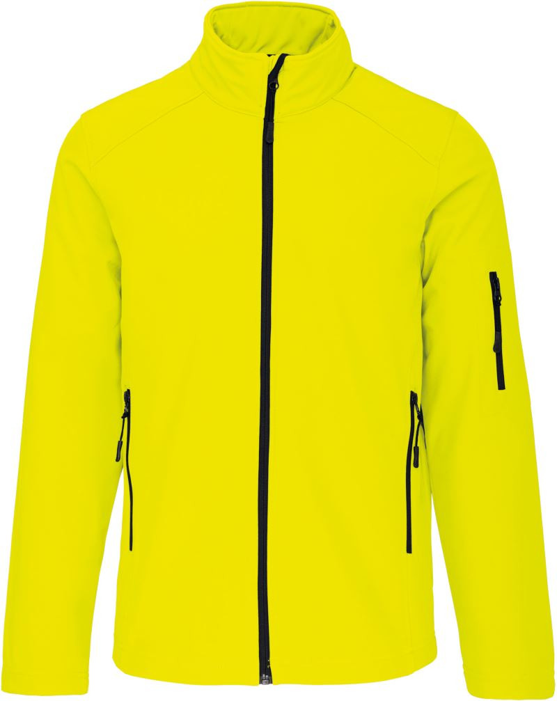 Softshell Jacke Herren Kariban K401 in Leuchtfarben K401