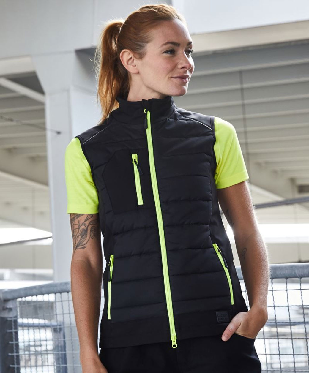 Ladies' Hybrid Vest  James&Nicholson JN1821