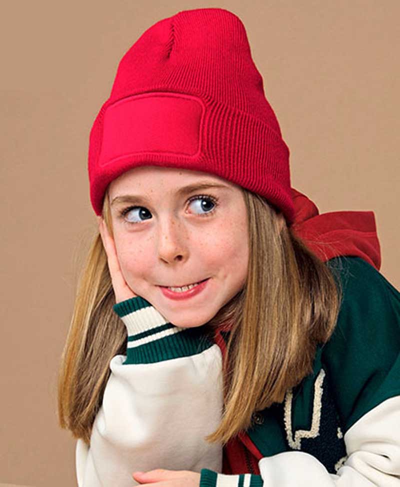 Kids Original Patch Beanie Beechfield B445B