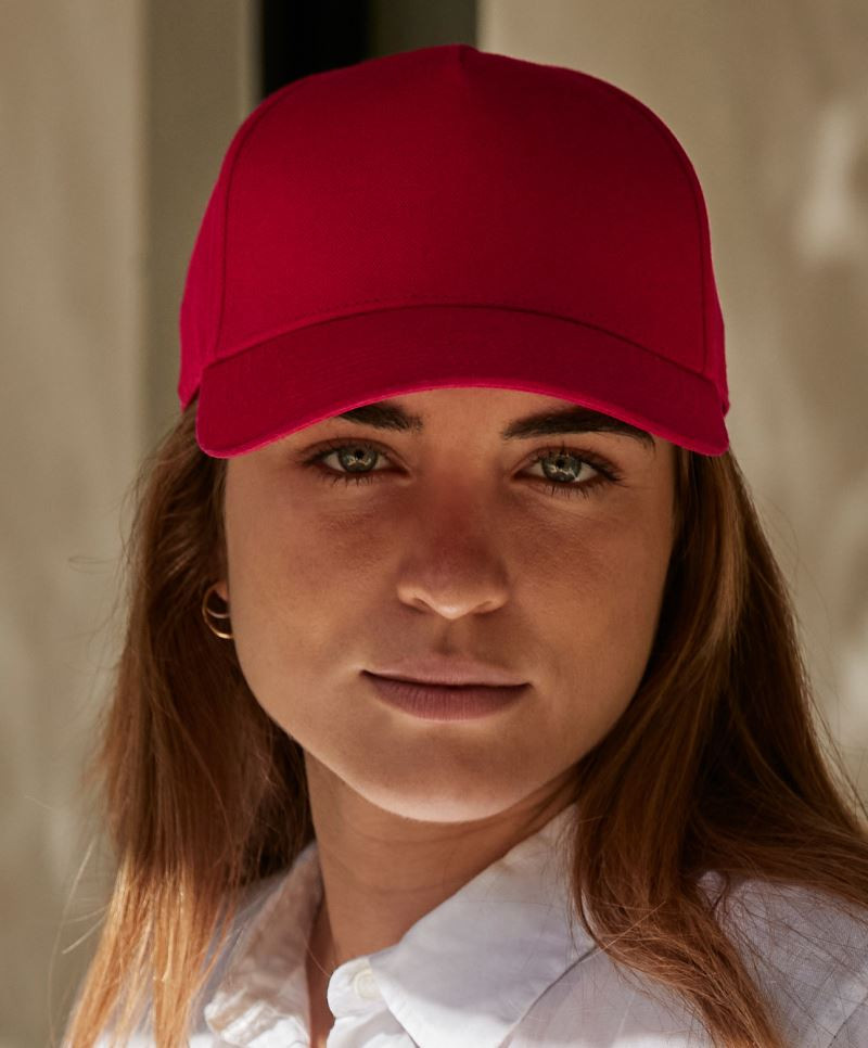 EarthAware® Classic Organic Cotton 5 Panel Cap Beechfield B825