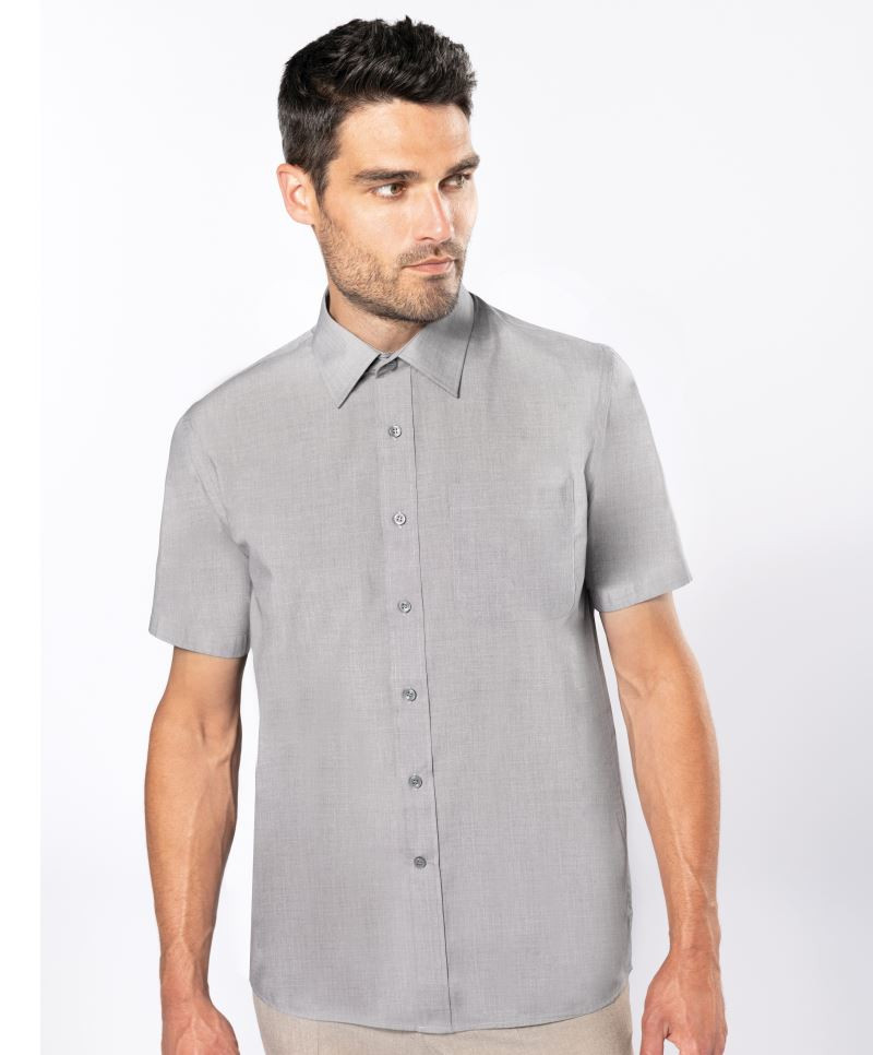 Kariban K551 Popeline Hemd kurzarm, pflegeleicht