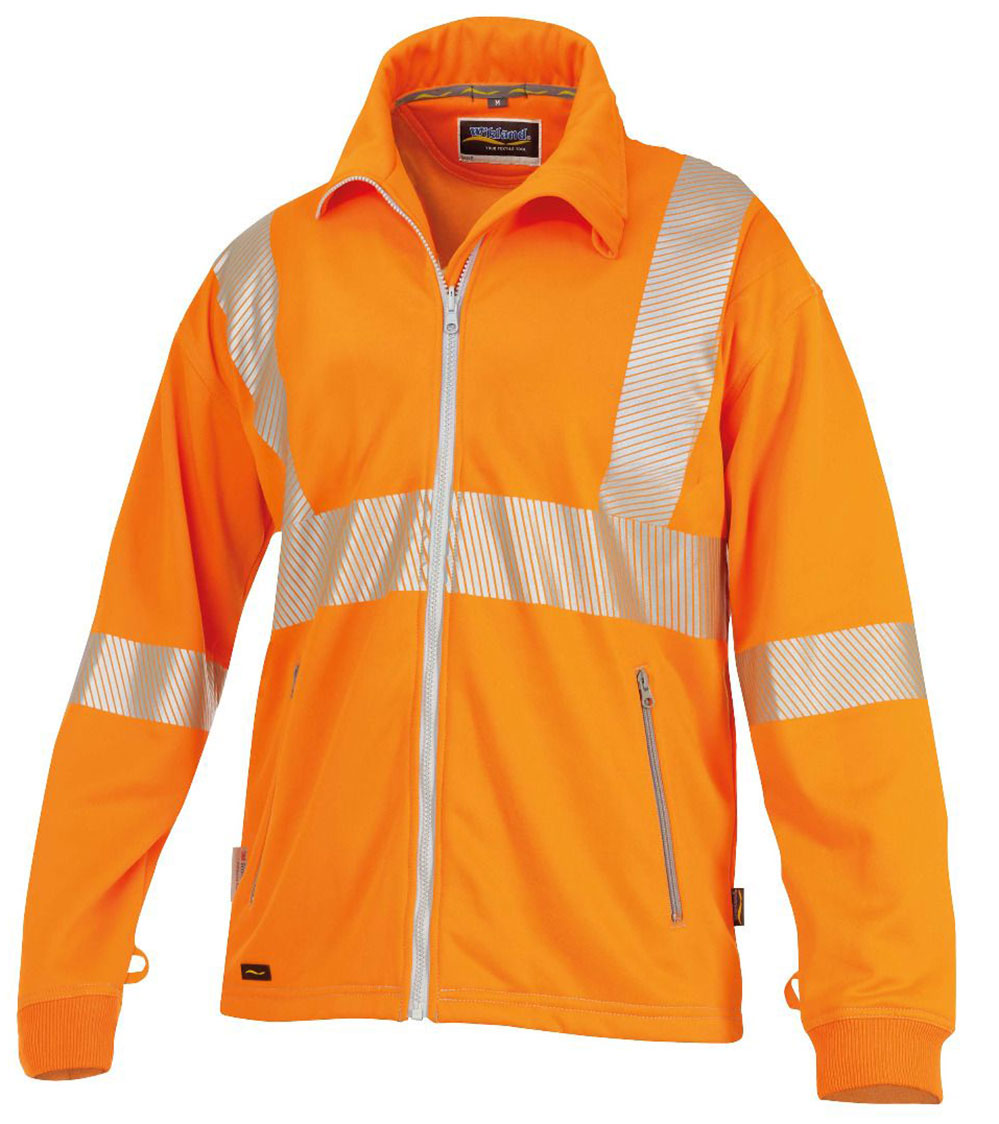 Wikland 1339 Warn Sweatjacke EN ISO 20471 Kl. 3
