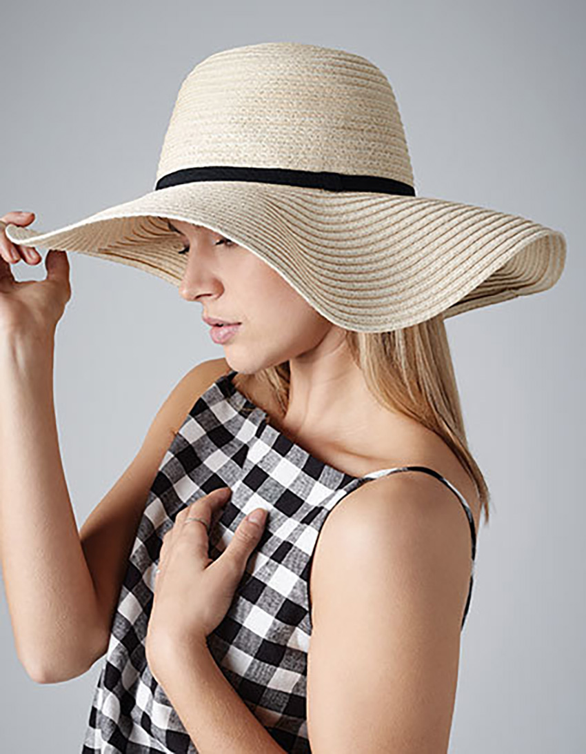 Marbella Wide-Brimmed Sun Hat Beechfield CB740