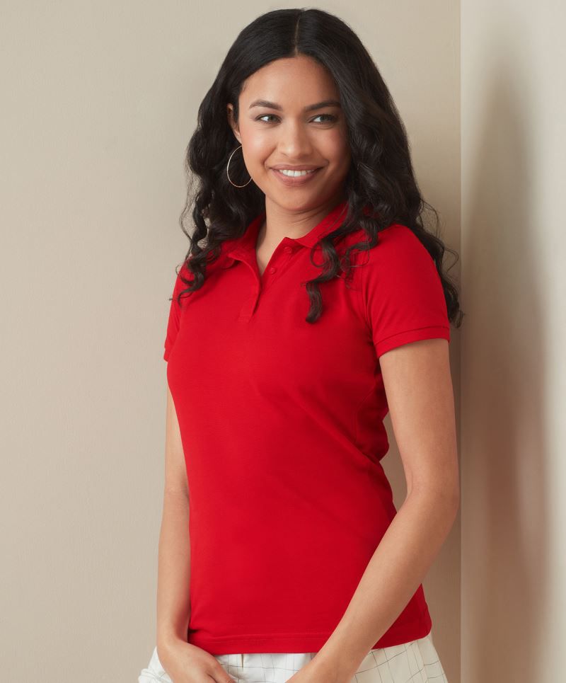 Damen Piqué Polo Lux Stedman ST9160