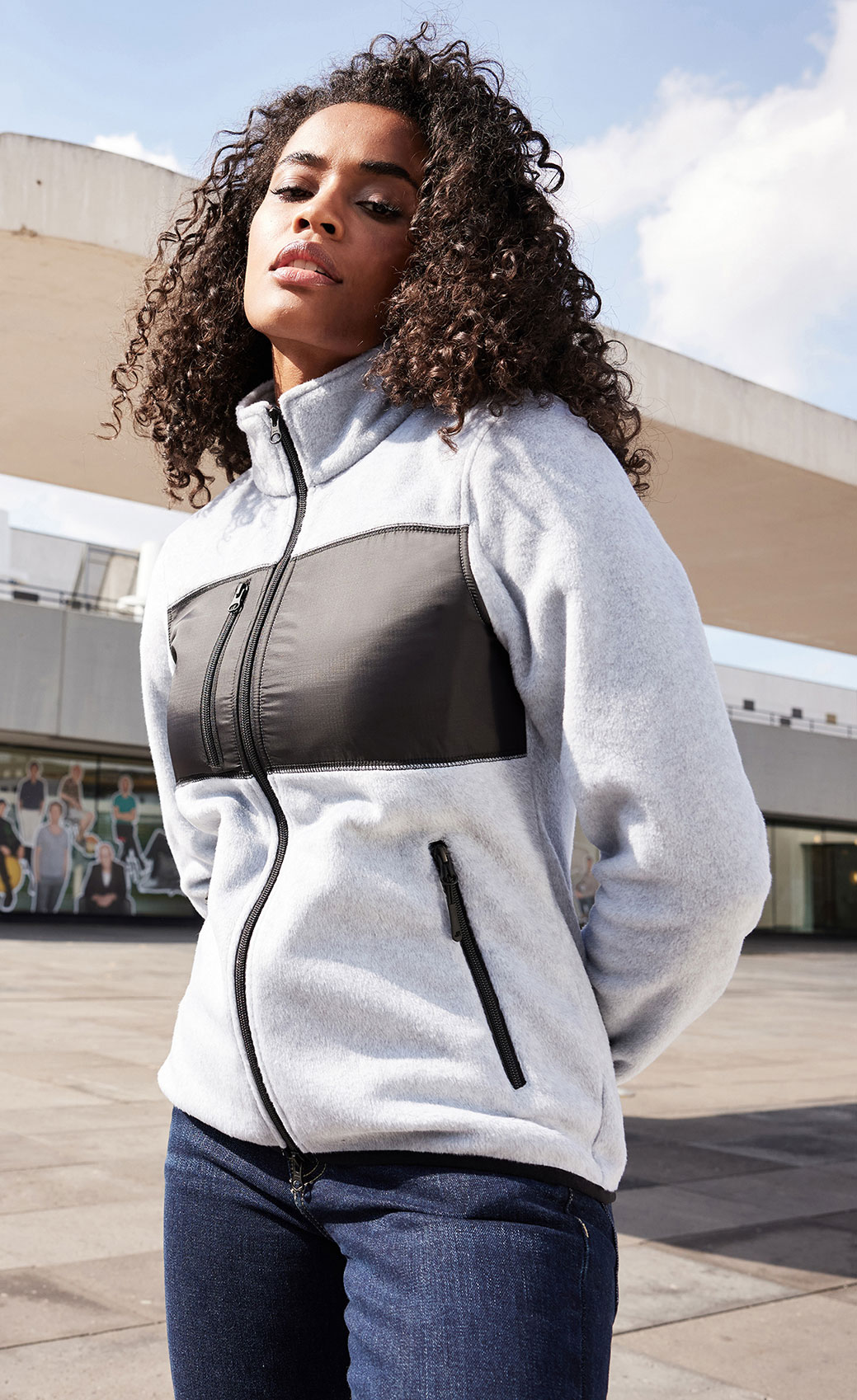 Ladies' Fleece Jacket James&Nicholson JN1311