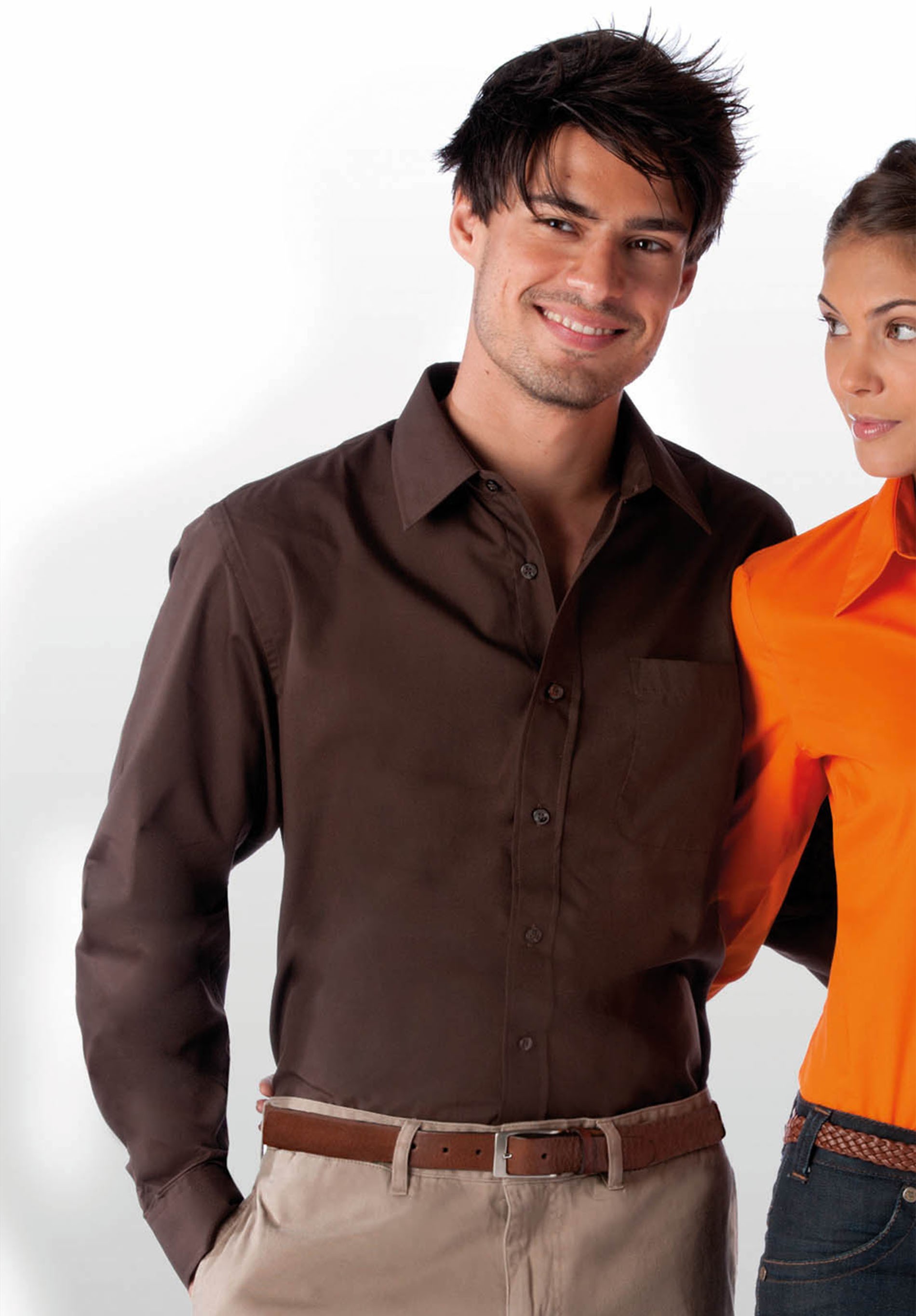 Kariban K545 Popeline Hemd langarm, pflegeleicht