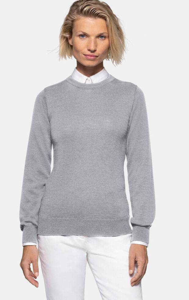 HAKRO Damen Pullover Merino-Wolle 146