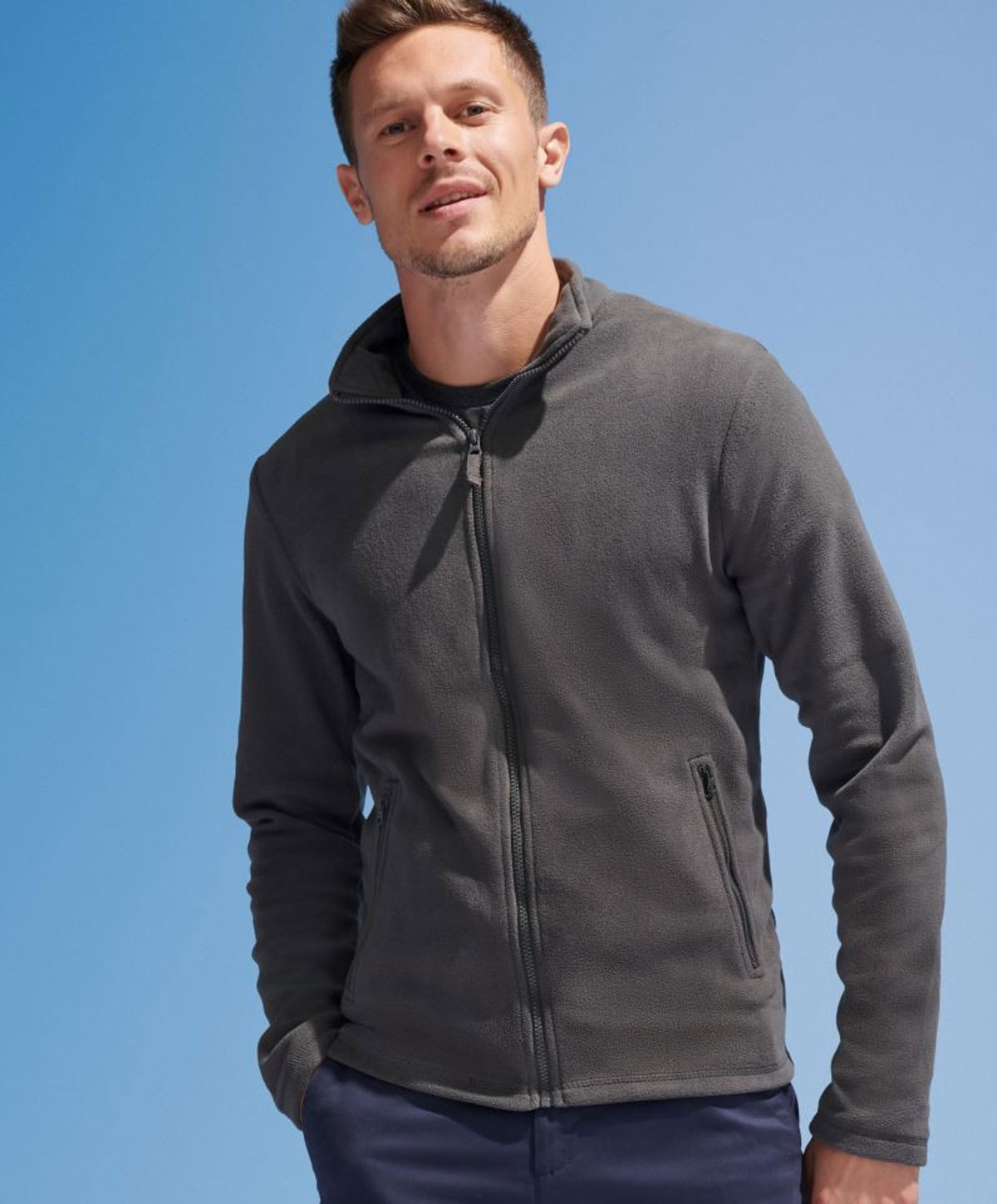 Herren Fleece Jacke Norman Sol's 2093