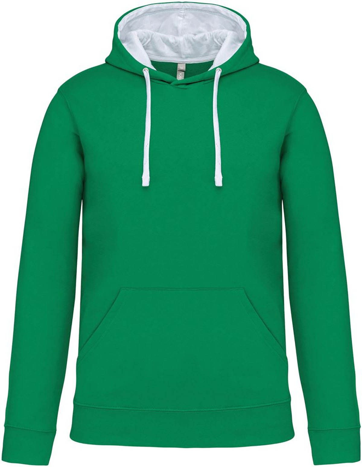 light kelly green / white