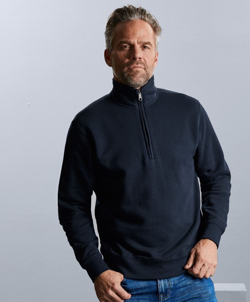 Authentic 1/4 Zip Sweat Russell 270M