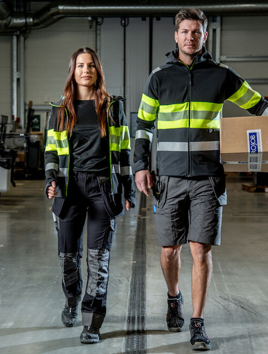 ProJob 6122 Kapuzenjacke  EN ISO 20471 Klasse 1