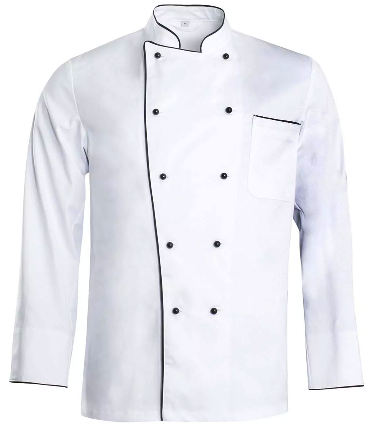 Kochjacke Unisex mit Paspel 103531