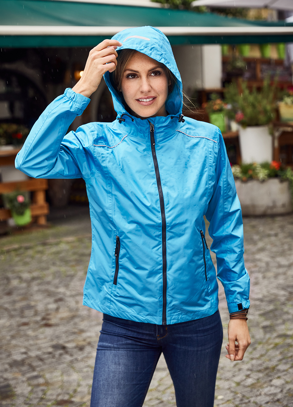 Ladies' Rain Jacket JN1117