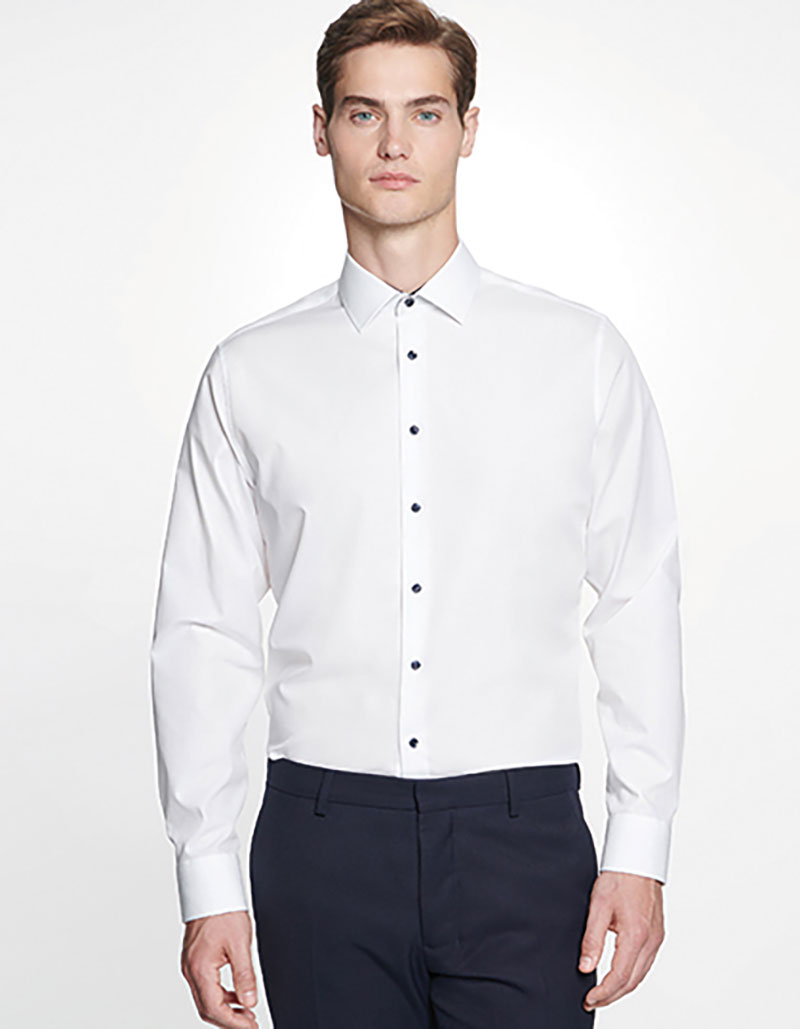 Men´s Shirt Poplin Slim Fit Long Sleeve Seidensticker 693690