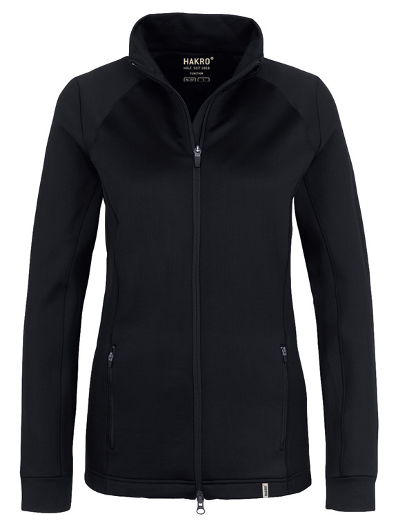 Hakro Damen Tec-Jacke Laval 0207 schwarz