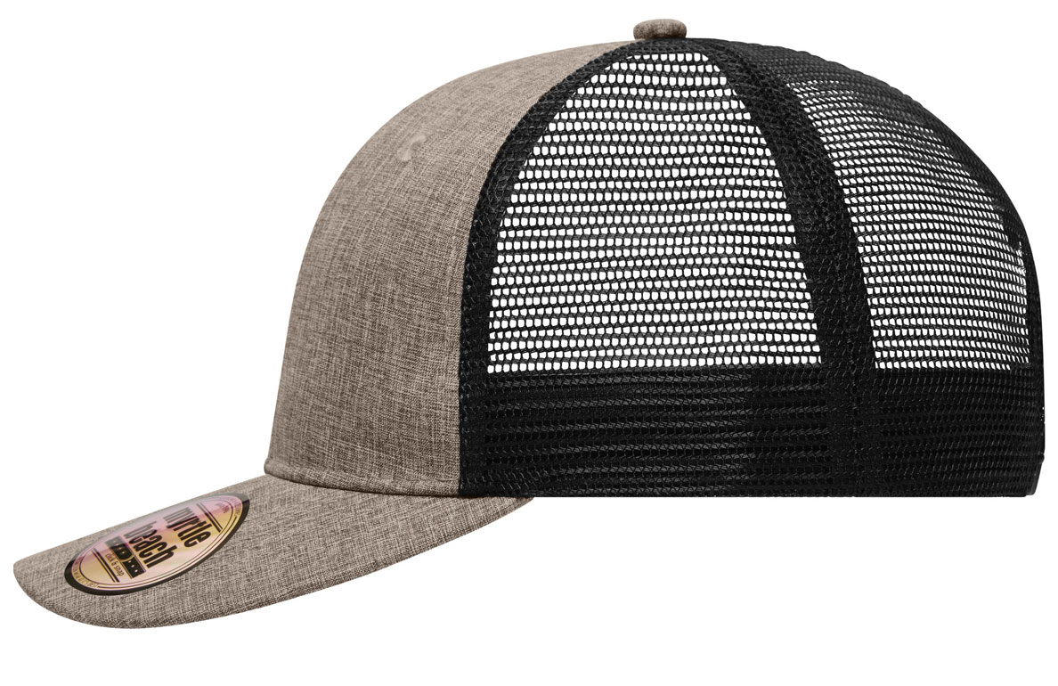 brown melange/ black