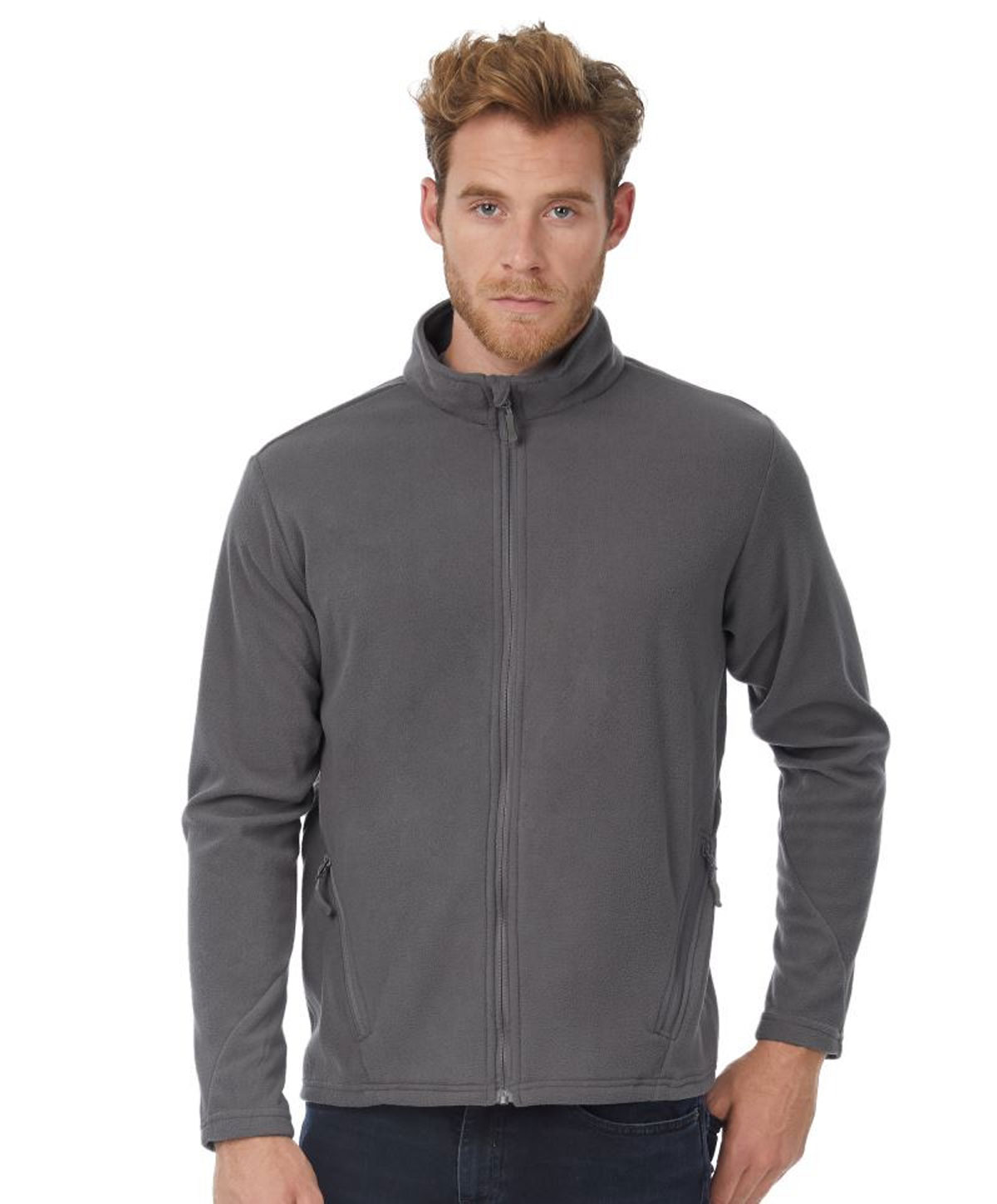 Coolstar men Fleece Full Zip B&C FM717