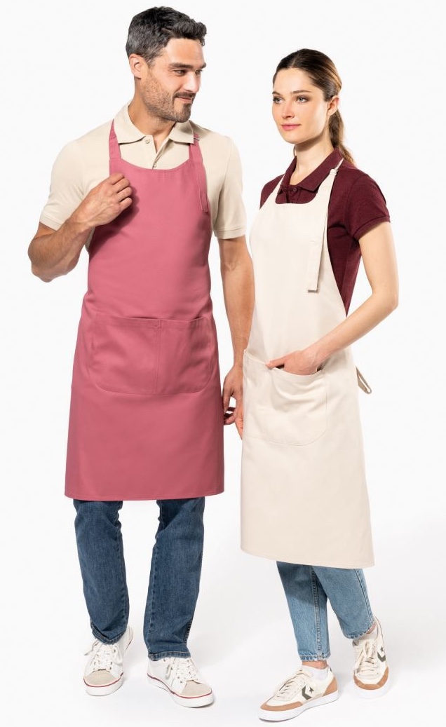 Kariban K885 Latzschürze mit grosser Vordertasche