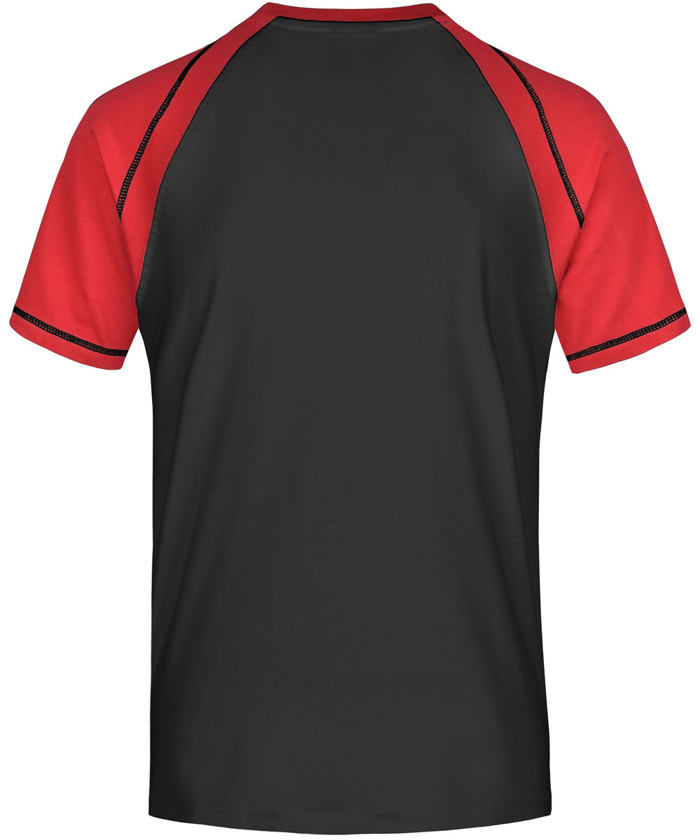 black-red Rückenansicht