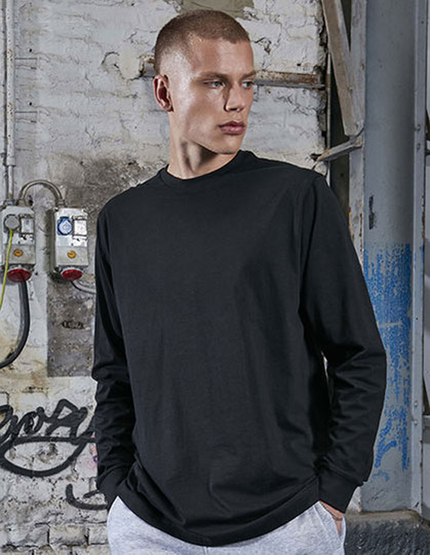 Organic Longsleeve with Cuffrib Build Your Brand BY150