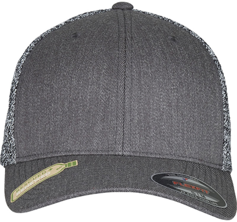 Flexfit Trucker Melange Mesh Cap Flexfit 6511MM