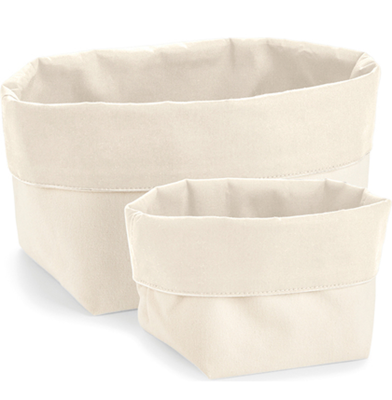 Reversible Canvas Organiser WM572 Grösse L (22x22x16 cm)