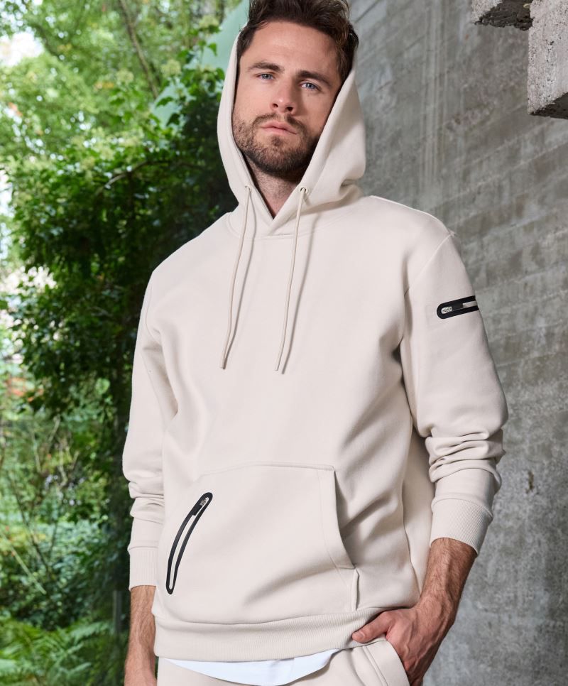 Herren Interlock Kapuzen Sweater James&Nicholson JN8046