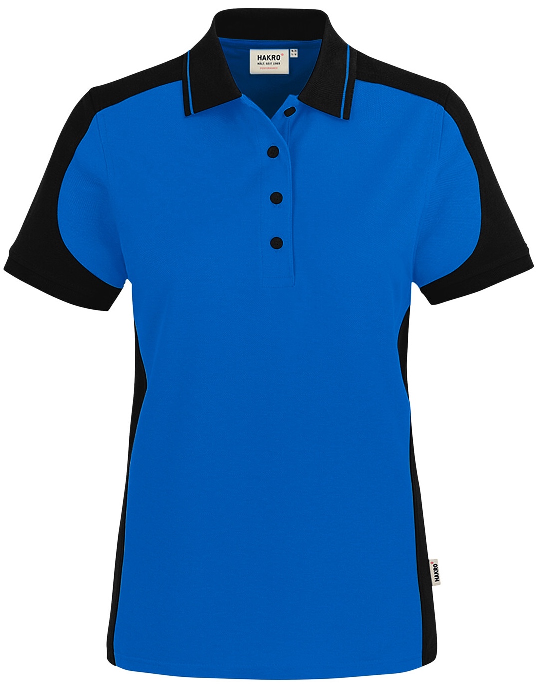HAKRO Damen Poloshirt Contrast MIKRALINAR® ECO 339