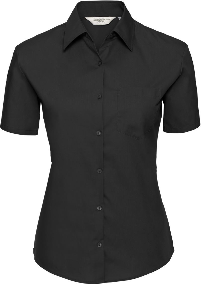 Russell Popeline Bluse 937F schwarz, S