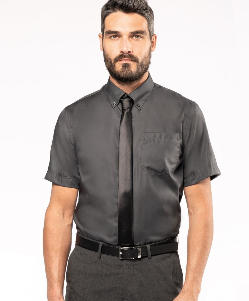 Hemd kurzarm, bügelfrei Kariban K539