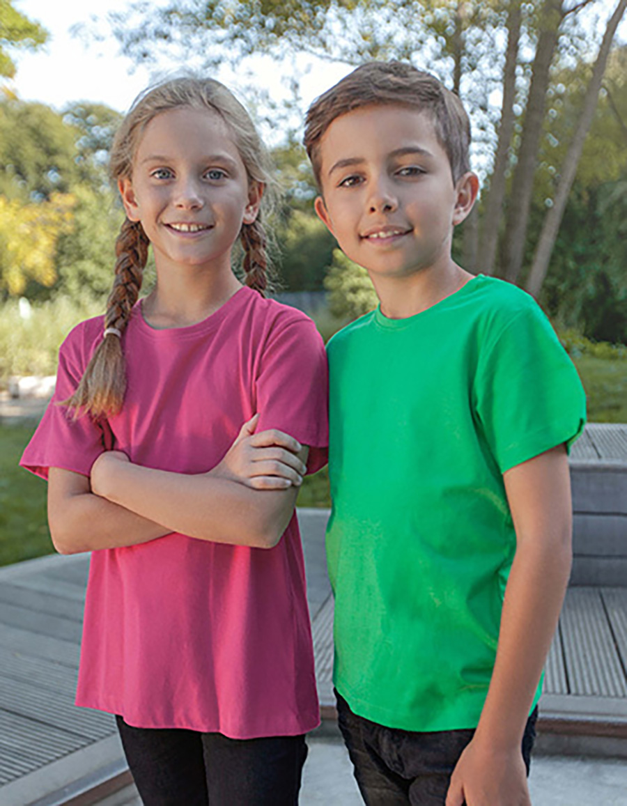 Kids Short Sleeved T-Shirt Neutral 30001