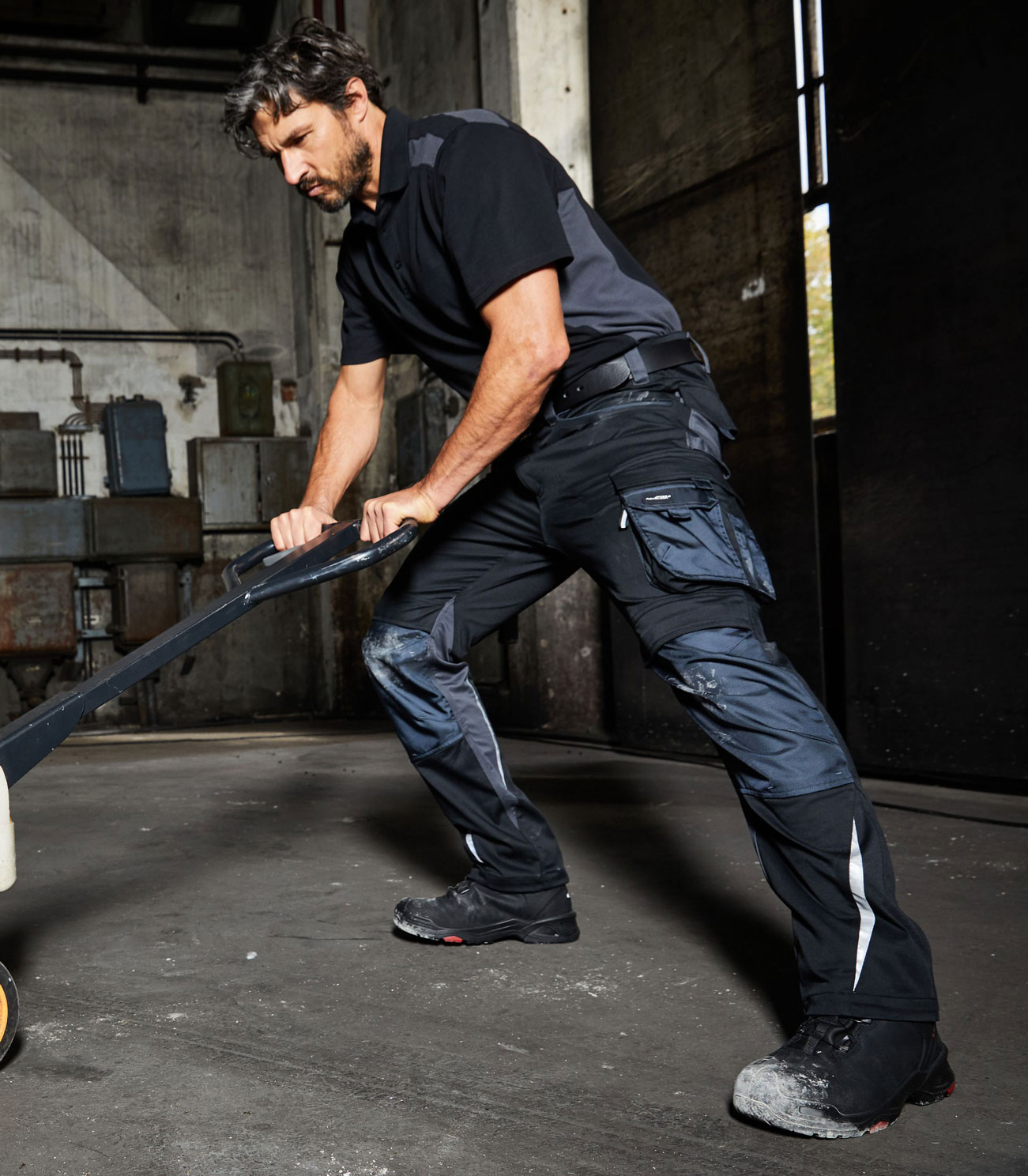 Workwear Pants Slim Line James&Nicholson JN1832