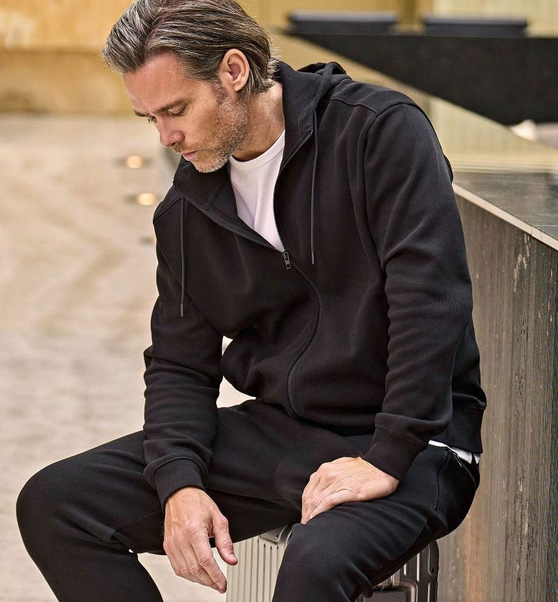 Tee Jays 5508 Interlock Kapuzen Sweatjacke