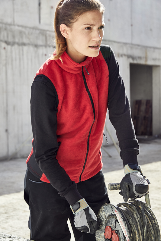 Ladies' Workwear Fleece Vest James&Nicholson JN855