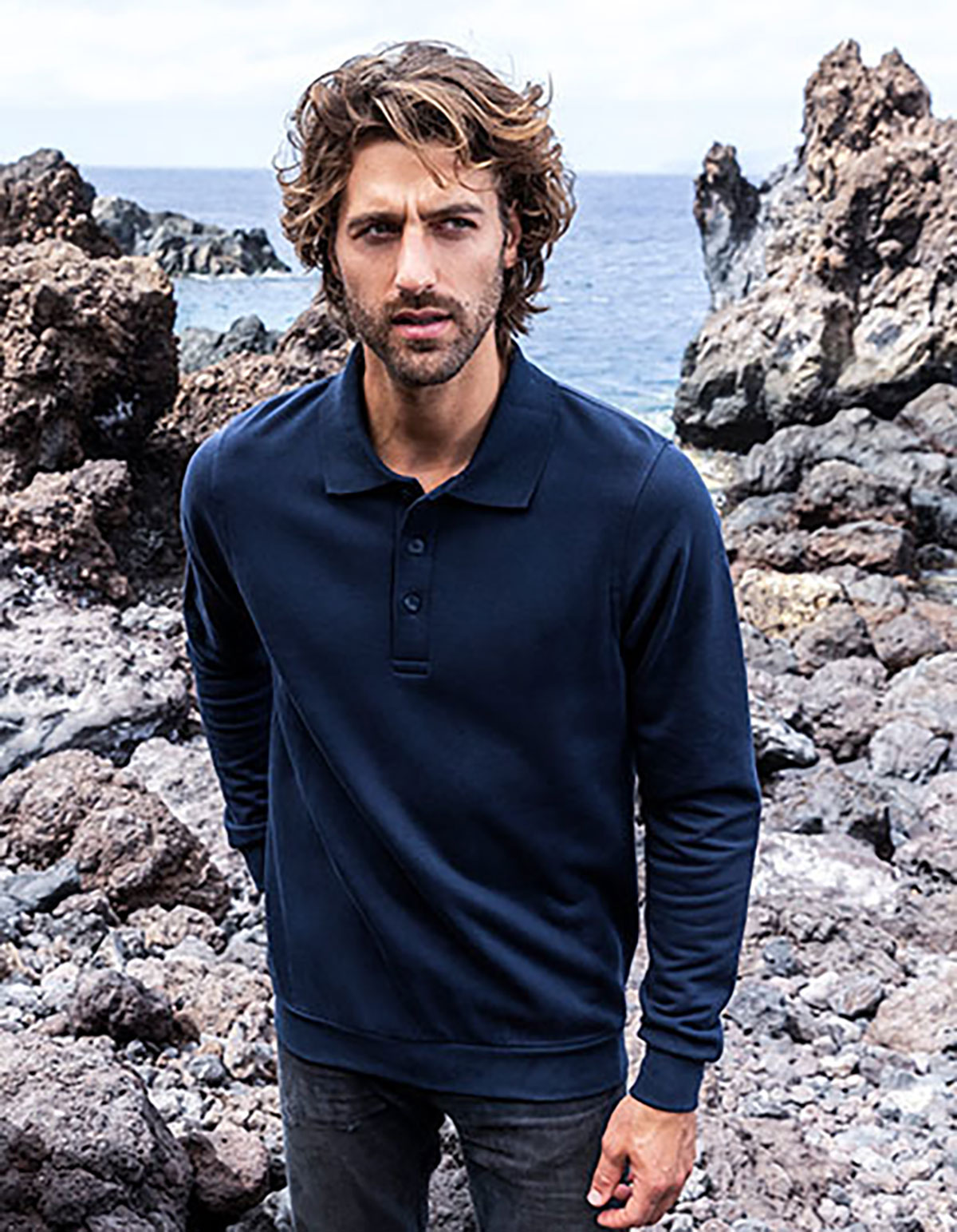 Promodoro Men's Polo Sweater 2049