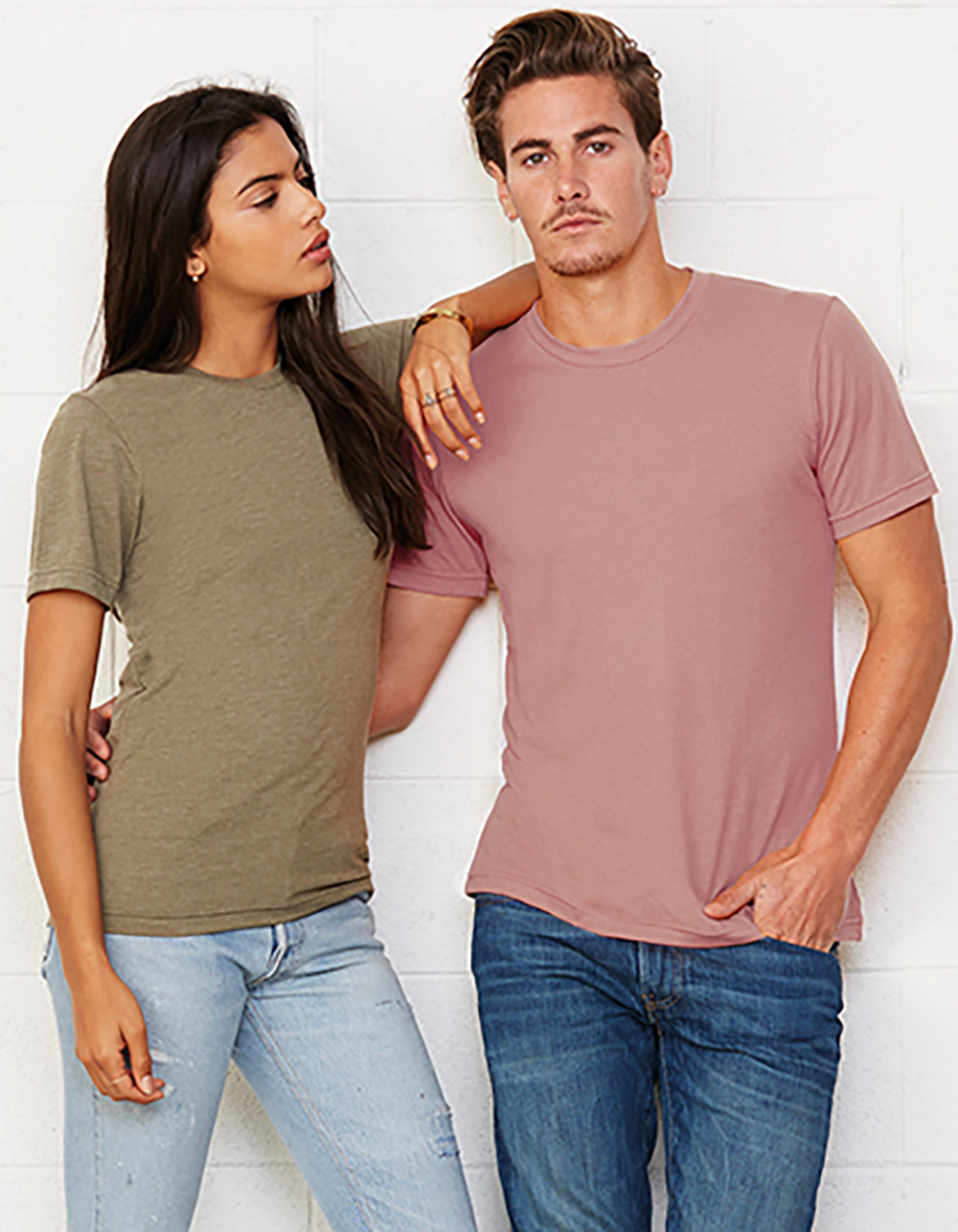 Unisex Triblend Crew Neck T-Shirt Bella+Canvas 3413