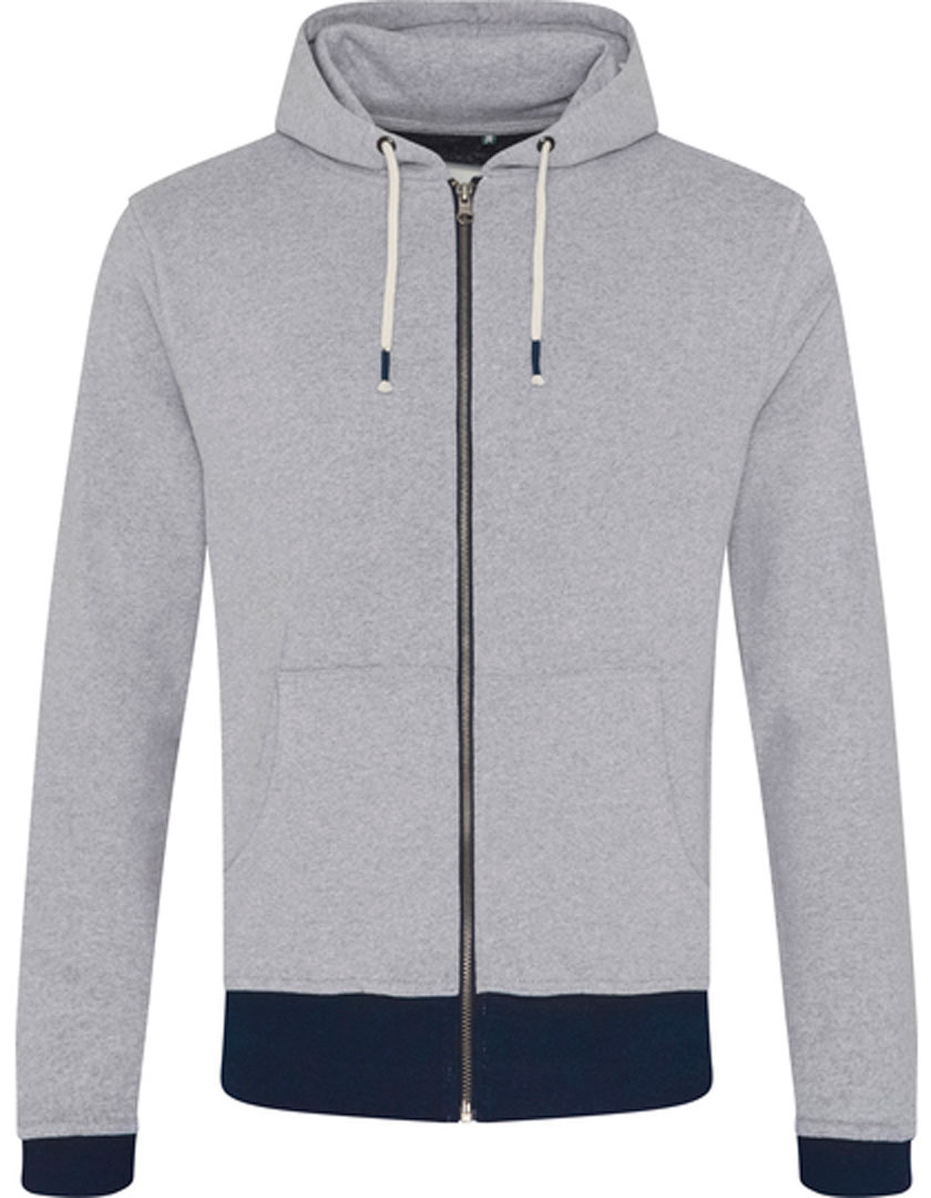 heather grey/ navy
