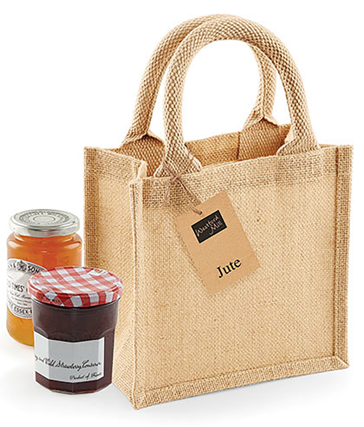 Jute Petite Gift Bag W411 / 20 x 20 x 12 cm