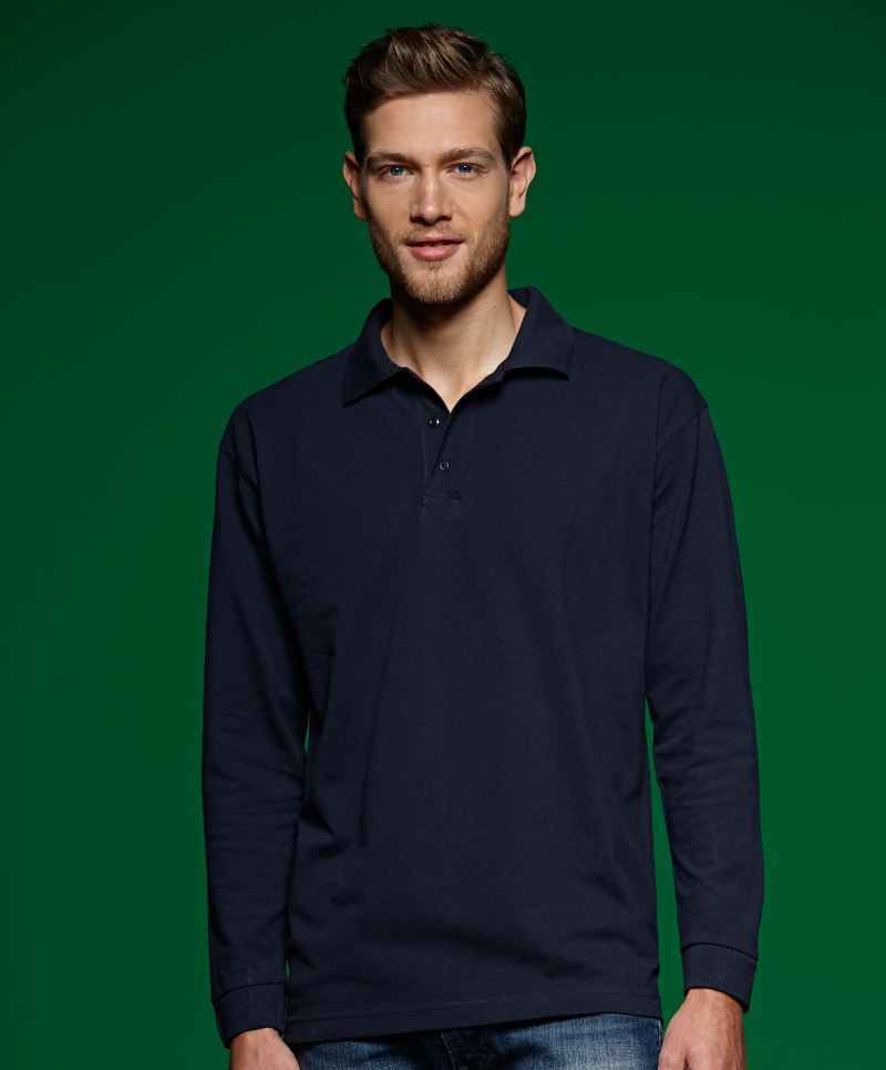 Polo Piqué Heavy Longsleeve JN022