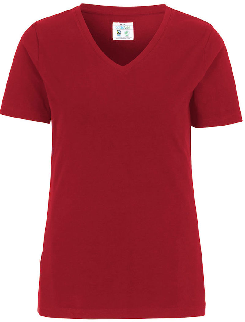 Stretch V-Neck Lady 141025 Cottover