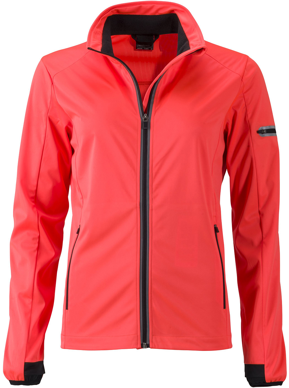 bright orange/ black