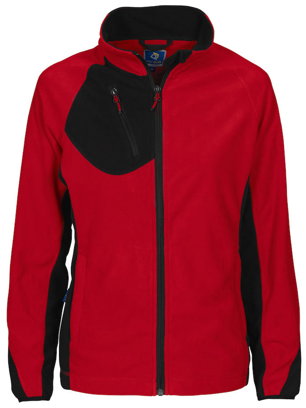 ProJob 2326 Damen Microfleecejacke mit Kontrastelementen