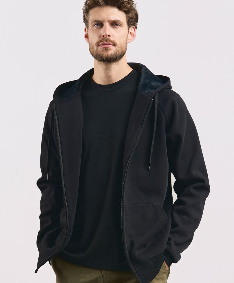 Schwere Unisex Kapuzen Sweatjacke Promodoro 5500