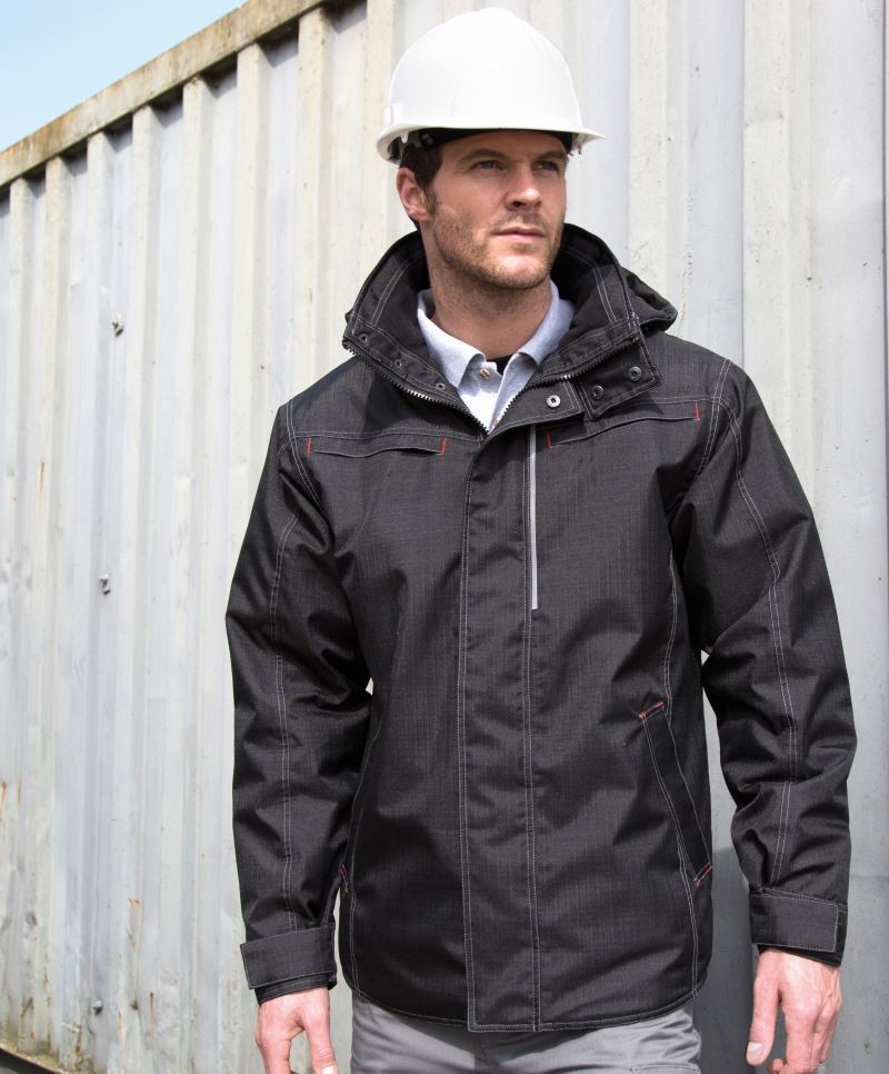 Denim Texture Rugged Jacket Result RT326