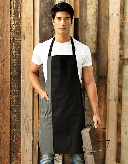 Contrast Bib Apron Premier PR162