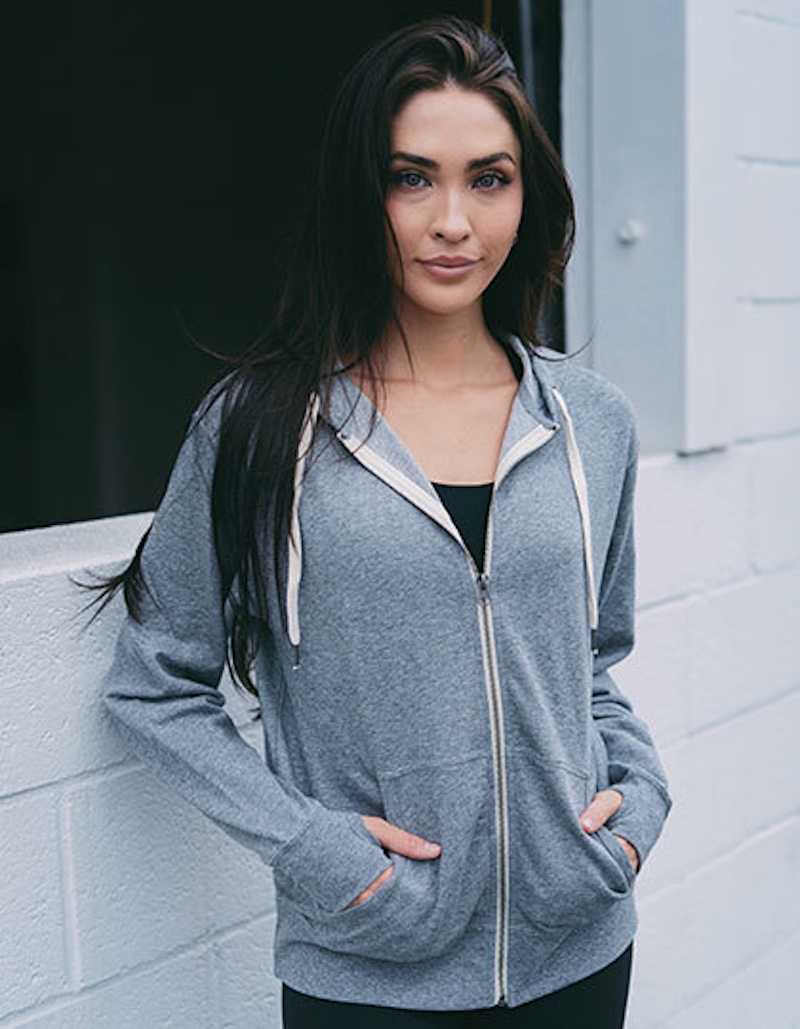 Unisex Midweight French Terry Zip Hood Independent NP354