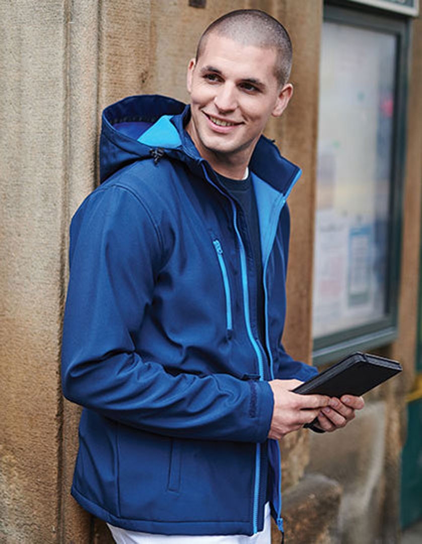 Venturer 3-layer Printable Hooded Softshell Jacket Regatta RG701