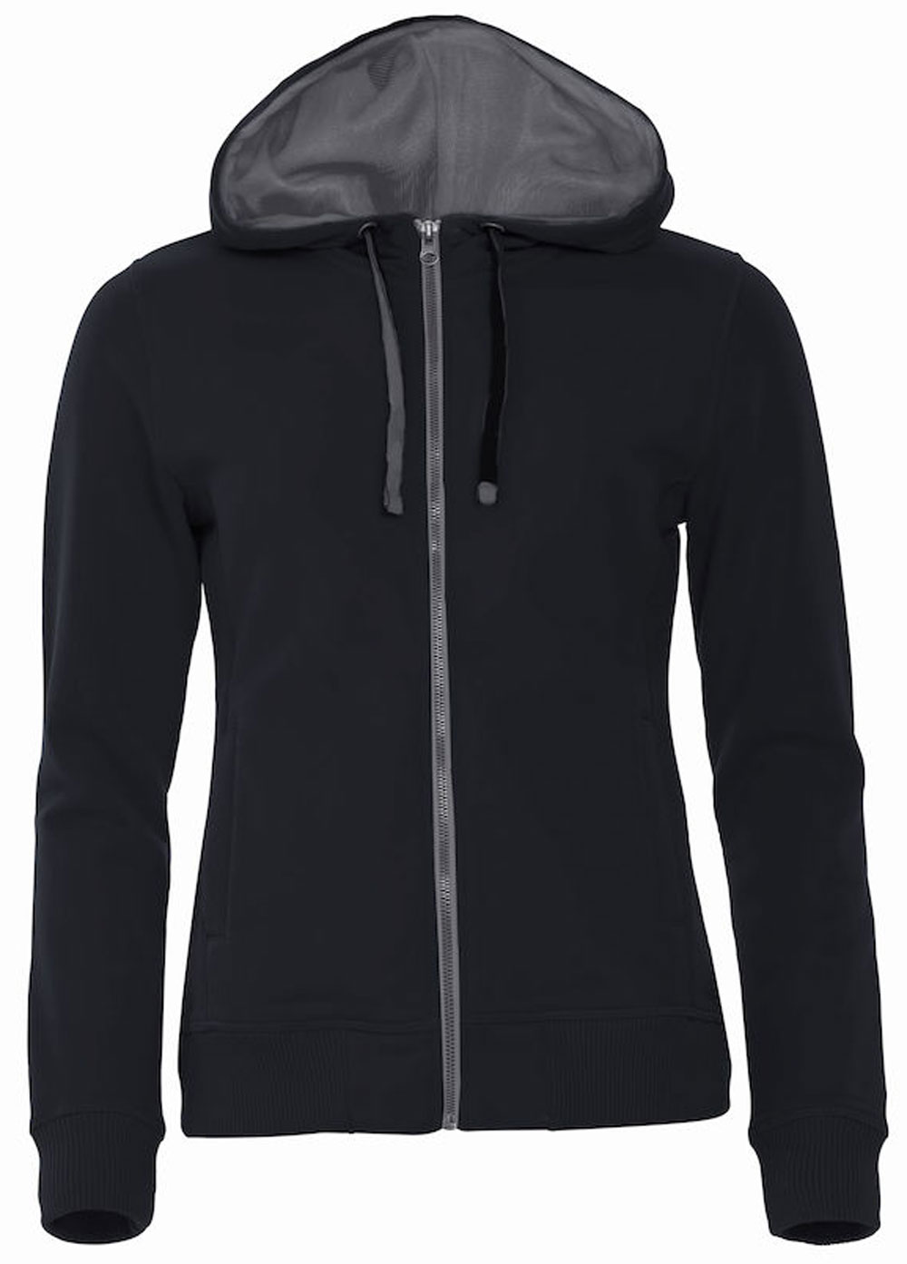 Clique Classic Hoody Full Zip Ladies 021045 / 99 schwarz